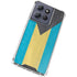 Bahamas Flag Distressed Moto G Stylus 5G (2025) Clear Case